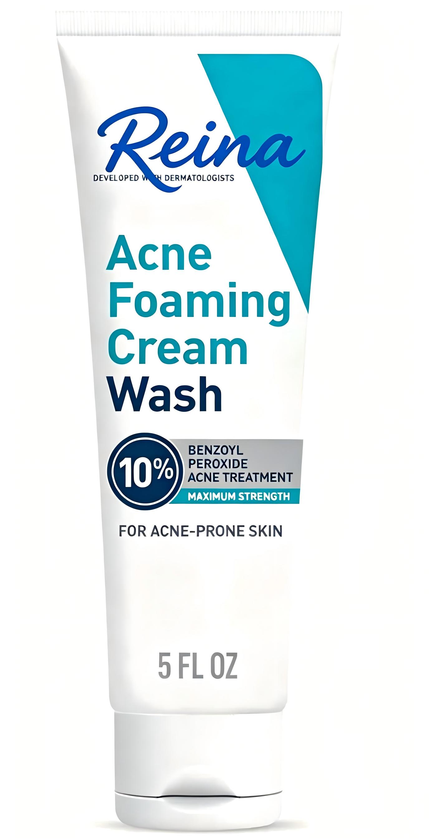 10% Benzoyl Peroxide Acne Foaming Cream Wash Maximum Strength For Acne Prone Skin